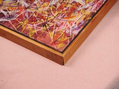 Laura Williams-Chassot 1992 Abstract Expressionism Painting 36″ x 26″
