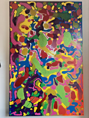 Original Murillo Painting | The Big Bang | Acrylic on Canvas | 36×48″ | Signed