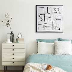 Labyrinth | Conceptual painting Abstract symbolism Contemporary abstract art 