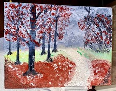 Acrylic Painting On Canvas