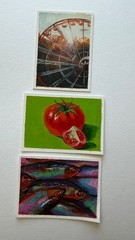 ACEO ATC Original Acrylic Painting (2.5 x 3.5 inches) by Puhazholi Saravanan