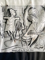 Old Portrait Of Man W/ Eyes Closed Framed With Quick Flip Change Of Art In Back