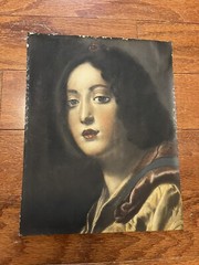 Hand Painted Photograph Oil Of Cristofano Allori’s Judith Paradise Art Studio