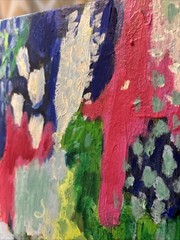 Goddess Dream Unframed 11×14 ABSTRACT IMPRESSIONISM ORIGINAL Canvas Signed