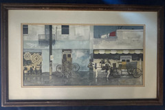 Original signed Steve Weed painting „Evening Reflections“ 12 x 24 Western Art