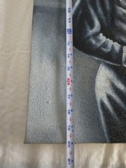 🎷Vintage Acrylic Painting M. Harold Textured Saxophone Jazz 20×16🖤