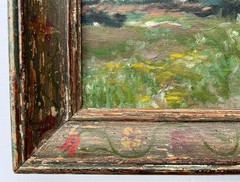 Pastoral landscape Ernest Fuhr 1874-1933, listed NY/CT artist
