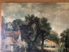 The Hay Wain Landscape by Constable Litho Prints on Cardboard