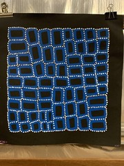 Walala Tjapaltjarri 💕Aboriginal Art 48cm x 46cm COA Supplied WT28F-1