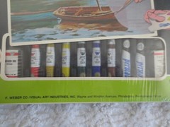 NIB PAINT YOUR OWN MASTERPIECE Ghost Images SPRING PATHWAY PANEL Kit – 14″ x 18″