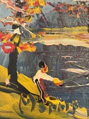 morris katz oil painting