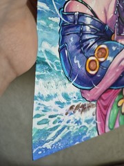 Original Anime Painting A4 Nami Nico Robin One Piece Female Women Fan Art Manga
