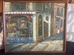 Mariel Chapot Original Oil Painting French Romantic Classy Cultural Decor