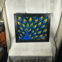 Original Acrylic Painting “ Proud As A“ By Timothy Designs