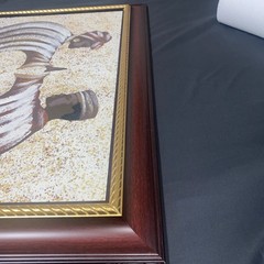 African Man And Woman Oil Painting On Canvas Signed By Artist