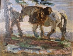 Oil painting Julius Paul Junghanns 1876 – 1958