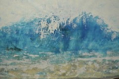 Mark Little Seascape Ocean Professional Painting 84”X62” (7 Foot) Abstract XL