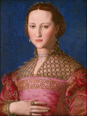 Oil Painting repro Agnolo Bronzino – Eleonora of Toledo