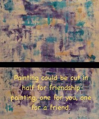 Mark Little￼￼ Professional Canvas￼ Painting 81” X 62”(6ft 9in)Abstract Modern