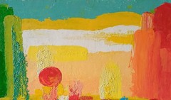 Abstract Impasto Painting Original Art Impression Oil Painting 7.9 x 9.9 in