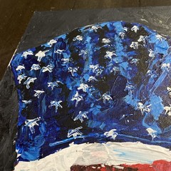 Original Acrylic Painting on canvas 16”x 20” COA Signed By Juan Corral