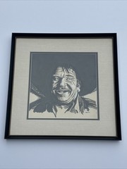 ANTIQUE PAINTING PORTRAIT MEXICAN MAN MEN SIGNED MONTY ORR ILLUSTRATION VINTAGE