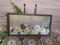 Antique Framed Pansy Oil Painting, Wall Art, Wall decor,Cottage core, Gallery…
