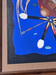 Danny Miller Painting Student Of Blackbear Bosin Native American Indian Tribal