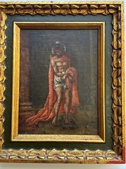ANTIQUE OLD MASTER PAINTING 18TH CENTURY RELIGIOUS ICON ITALIAN ITALY 1750’S OIL