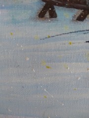 Art Painting Seasonal Holidays Snowman Nativity Original 8″/10″ Acrylic Paint