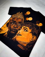 ARCANE: Ekko X Powder (Jinx) Bleach Artwork, High Quality Black Shirt
