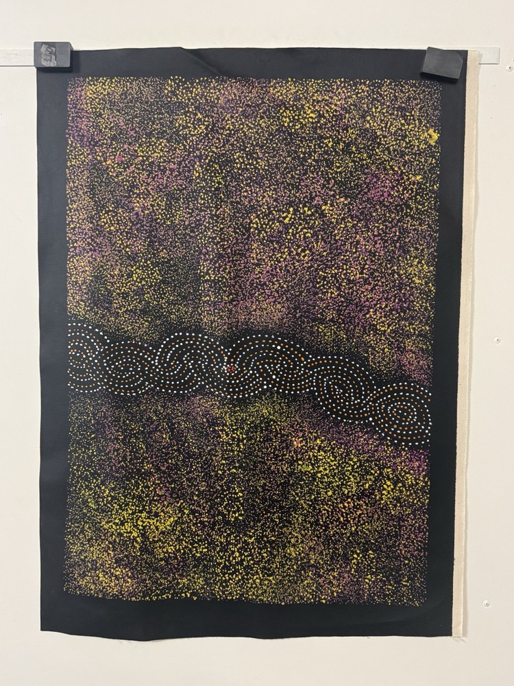 Gracie Morton Pwerle 💕Aboriginal Art COA Supplied. 88cm X 61cm GMNP2