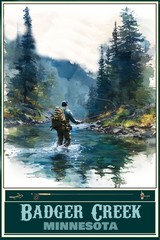 Wholesale Lot Of 10 Fishing Travel Posters All Diffrent Locations Can Resale