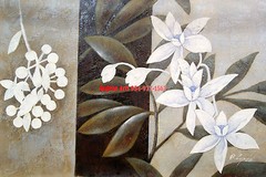 24×36″(61x92cm)100% hand painted oil flat,Contemporary,Abstract,Flowers