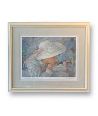 “Reflection In Pastels” By Al Buell (1910-1996) Publisher Proof Print 12/20