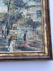 ARMAND DALIAN PAINTING FRENCH SCHOOL OF PARIS FRANCE IMPRESSIONIST SMALL OIL