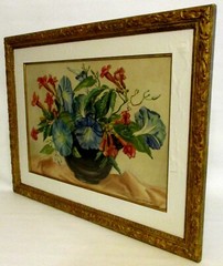 Artist George Nelson (American, 1887-1978) Framed Watercolor Painting