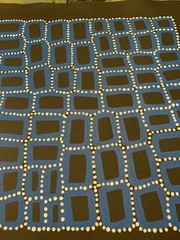 Walala Tjapaltjarri 💕Aboriginal Art 48cm x 46cm COA Supplied WT28F-1