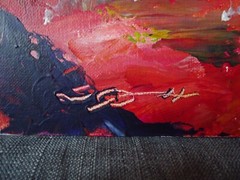 Original Painting City „Shining City“ 8″H x 10″W acrylic by Steven Graff