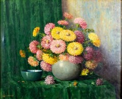Leonard Woodruff (OK,CA,KS,1880-1965) oil painting 134311
