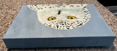 Snowy Owl Original Oil Painting