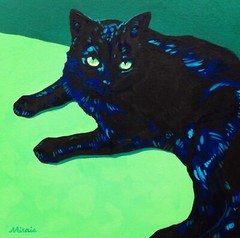 12X12 Custom Pet Portraits, Original Art Painted from Your Pet’s Photograph
