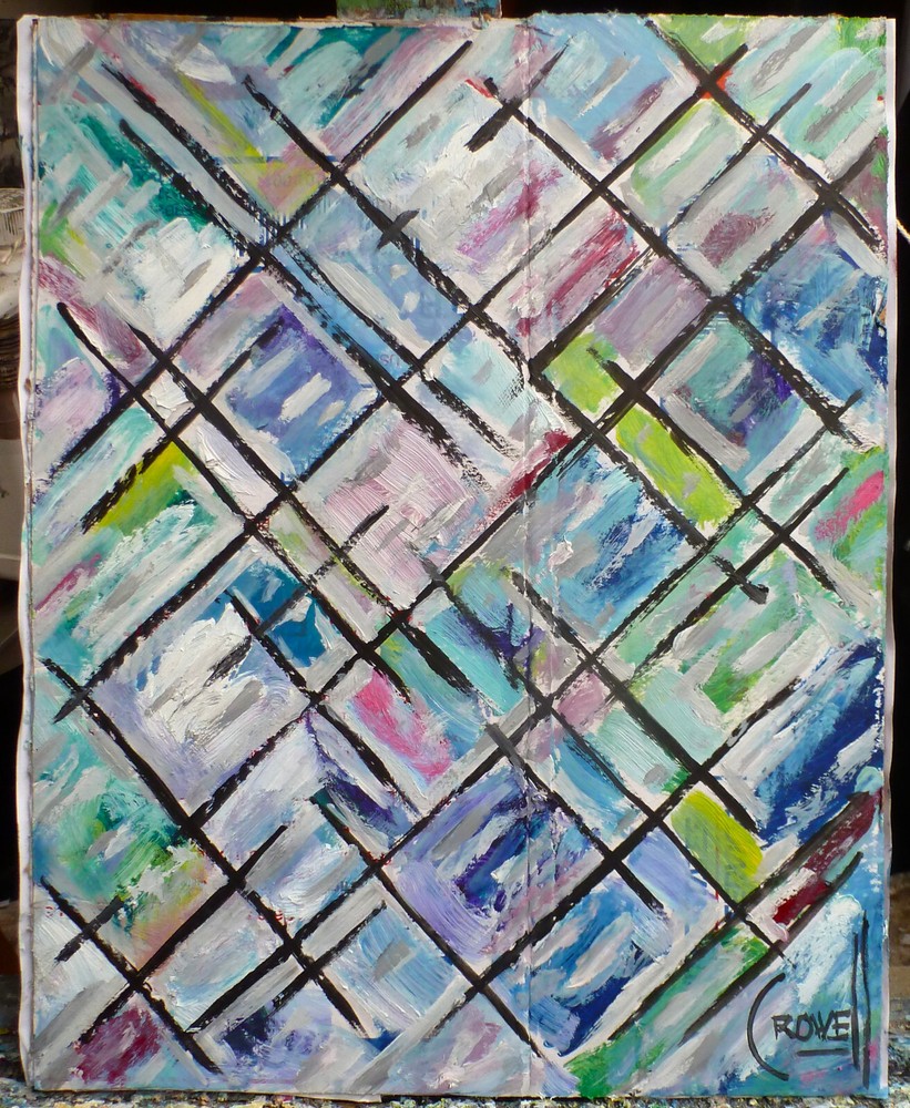 ANOTHER GEM 8×10 oil painting card panel New original art signed Crowell
