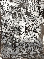 Original Abstract Expressionism 9×12 Muted Colors Handmade Signed Fine Art 17