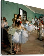 Edgar Degas Dance Class Painting Reproduction – Giclee Canvas/Paper/Stretched