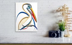 Pelican 7 – Original Abstract Acrylic Painting on Canvas