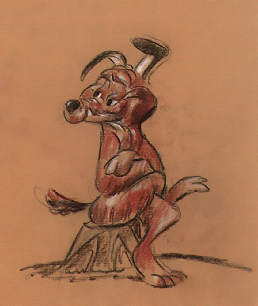 CHUCK JONES Charlie Dog Warner Bros Character Giclee Lt Ed of 120 on paper