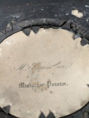 Superior Portrait Miniature By Thomas Cox, c 1815