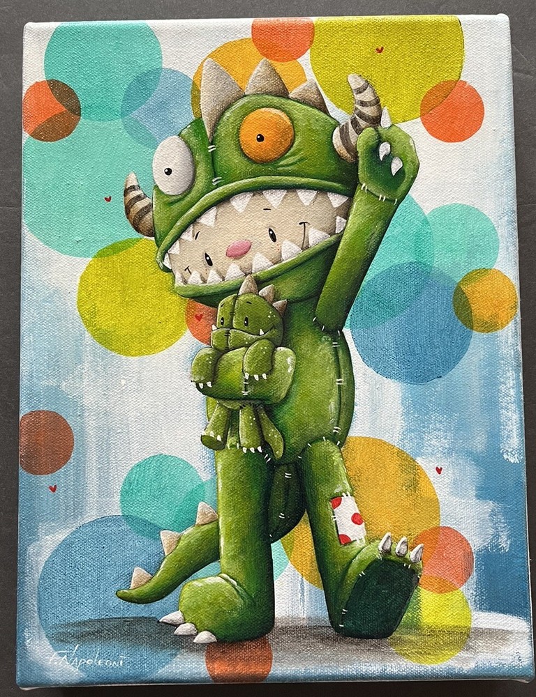 “Unstoppable” Fabio Napoleoni ORIGINAL Acrylic On Canvas