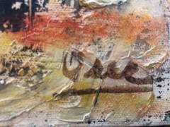 Modern Abstract Art Hand Painted With Signature See Pictures